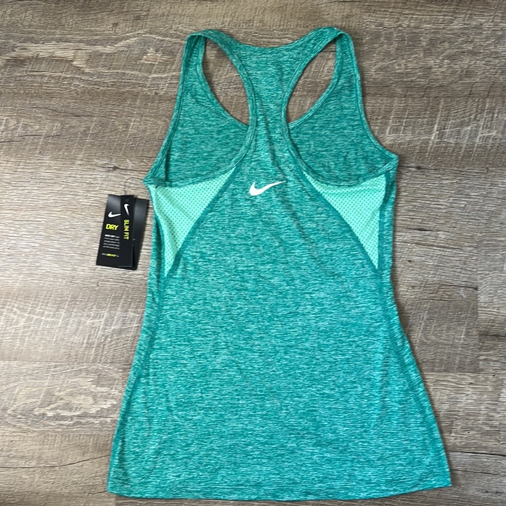 NWT Nike Green Dri-Fit Tank Top Size XS - Picture 4 of 4